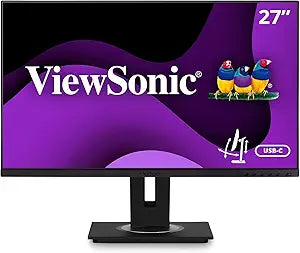 ViewSonic VG2755 27-Inch IPS USB-C Monitor Renewed