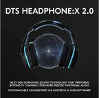 Logitech 981000742 G935 Wireless DTS Gaming Headset (Renewed)