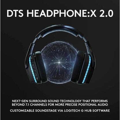 Logitech 981000742 G935 Wireless DTS Gaming Headset (Renewed)