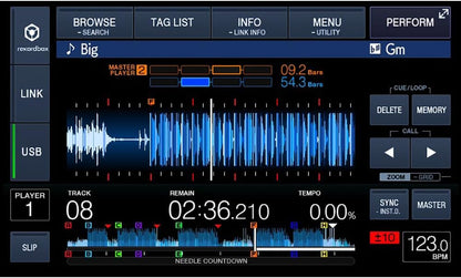 Pioneer DJ XDJ1000MK2 Digital DJ Multi Player