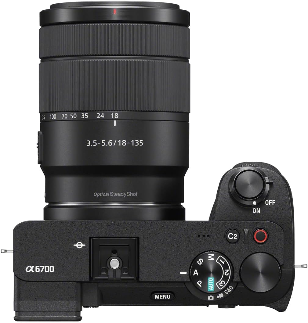 Sony ILCE6700M/B Alpha 6700 APS-C Camera 18-135mm Lens Kit
