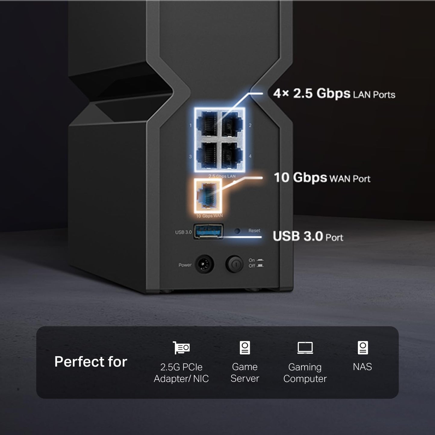 TP-Link Archer BE550 Pro - BE9700 WiFi 7 Router