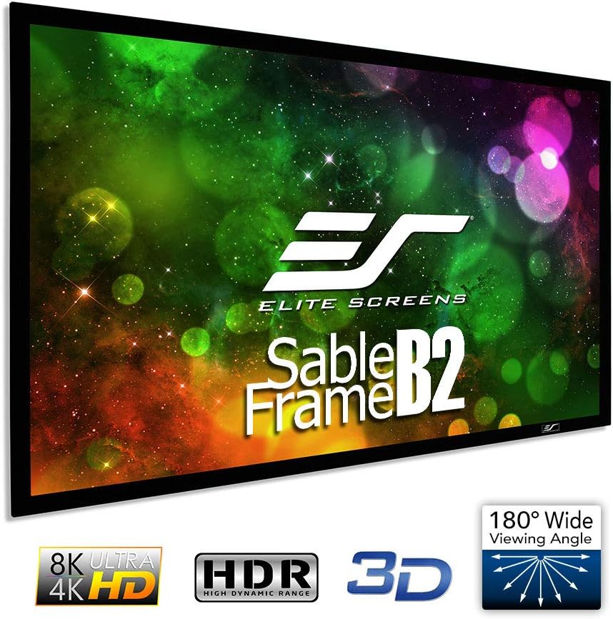 Elite Screens SB135WH2 135" UST Projector Screen