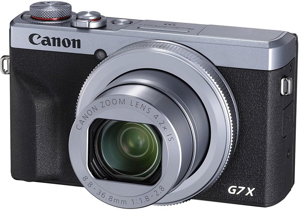 Canon 3638C001 PowerShot G7 X Mark III Silver Kit