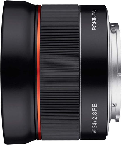Rokinon IO24AF-E AF 24mm f/2.8 Wide Angle Lens Sony E-Mount