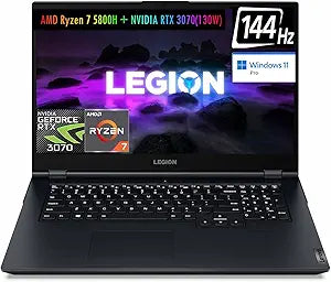 Lenovo Lenovo Legion 5 Gaming Laptop: 17.3" FHD 144Hz, RTX 3070, Ryzen 7