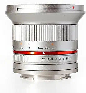 Rokinon RK12M-FX-SIL 12mm F2.0 Ultra Wide Fujifilm Lens — main product image