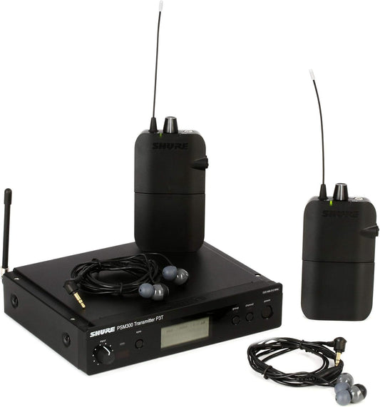 Shure P3TR112TW-G20 PSM300 Twinpack, Wireless In-Ear Monitor