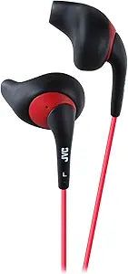 JVC HAEN10B Gumy Sport Earbuds - Sweatproof, In-Ear