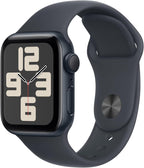 Apple MXE73LL/A Watch SE (2nd Gen): GPS 40mm, Midnight Aluminum