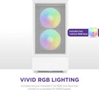 NZXT CC-H51FW-R1 H5 Flow RGB White ATX Case