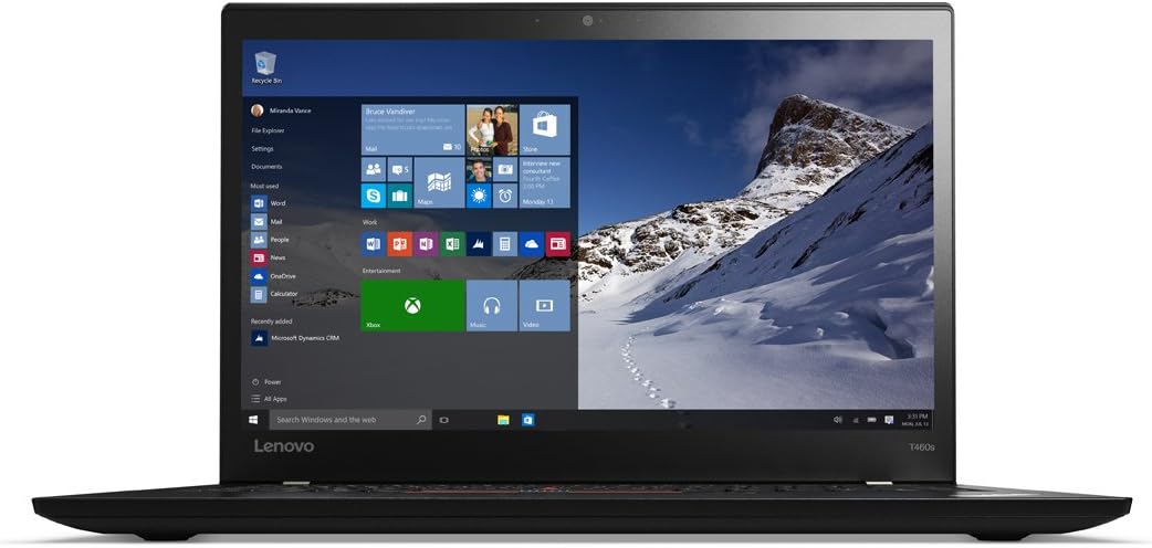Lenovo 20F9003FUS ThinkPad T460s i7 Laptop