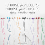 Panasonic RP-HJE120-N ErgoFit Wired Earbuds - Rose Gold