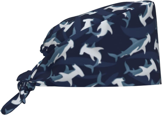 Novastar Scrub Caps Women Men Cartoon Cute Working Cap