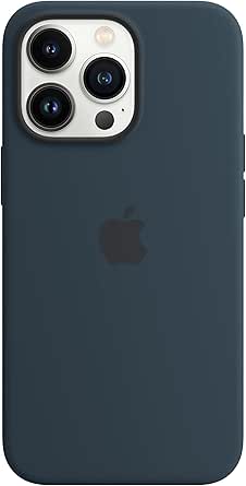 Apple iPhone 13 Pro Abyss Blue Silicone MagSafe Case — main product image