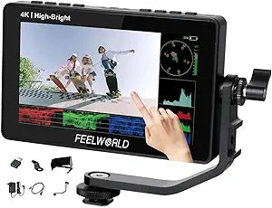 FEELWORLD F5 Pro 5.5" HDMI Touchscreen Camera Monitor - 1600 Nit