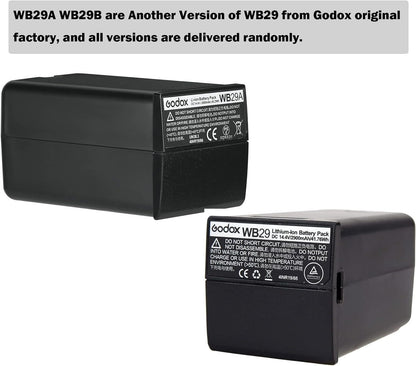 Godox WB29 Battery & UC29 Charger - AD200 Pro/AD300 Pro Flash