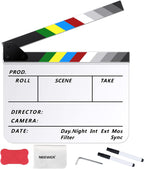 Neewer 10083458@@##1 Acrylic Film Director's Clapper Board