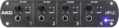AKG HP4E 4-Channel Headphone Amplifier - Professional