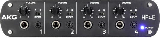 AKG HP4E 4-Channel Headphone Amplifier - Professional