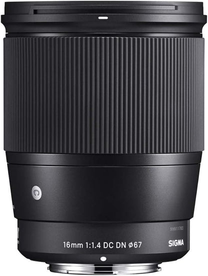 Sigma 402965_K2 16mm f/1.4 Sony E Lens Bundle