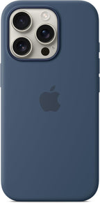 Apple iPhone 16 Pro Silicone Case MagSafe Denim