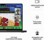 Apple Apple 2023 MacBook Pro Laptop M3 Pro, 14-inch, 512GB SSD, Space Black