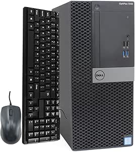Dell 7040 OptiPlex i5 RX-550 4GB Gaming PC (Renewed)