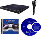 LG 679113427686 6X Portable Blu-ray Burner Bundle