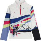 Spyder 38R125304 Girl's Surface Half Zip T-Neck Base Layer