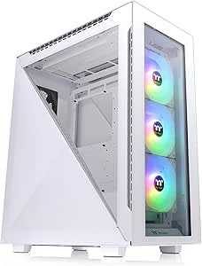 Thermaltake CA-1T4-00M6WN-01 Divider 500 TG ARGB White Mid-Tower Case — main product image