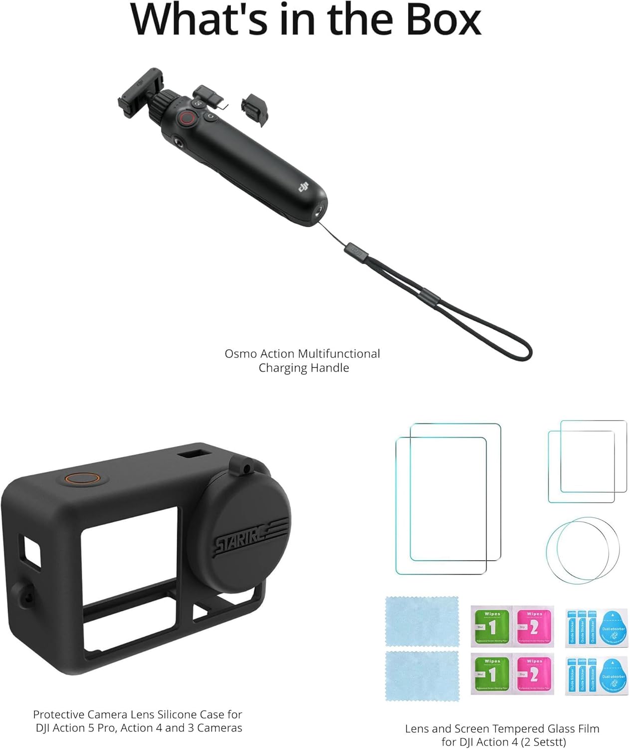 DJI Osmo Action Charging Handle Bundle