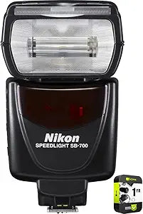 Nikon CRTE9NKSB700RB Speedlight Flash DSLR Camera Bundle (Renewed)