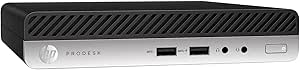 HP 4BC39UT ProDesk 400 G4 Renewed Mini PC