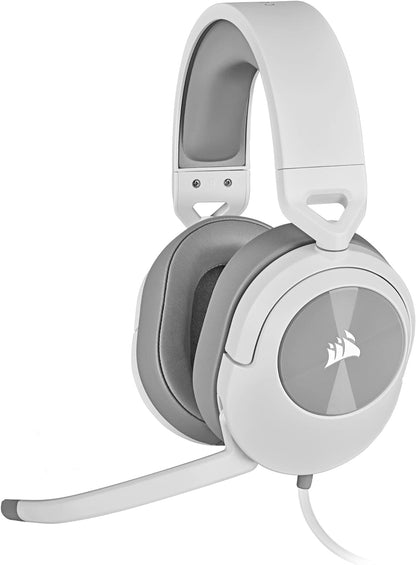 Corsair HS55 STEREO Gaming Headset White Renewed