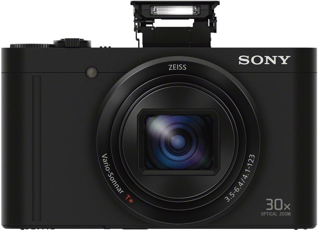 Sony DSCWX500/B 30x Zoom Compact Digital Camera Black