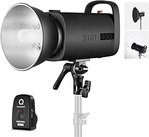 Neewer S101-400W PRO Studio Monolight Strobe Flash Kit