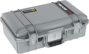 Pelican 014850-0011-180 Air 1485 Case - Silver (No Foam) — main product image
