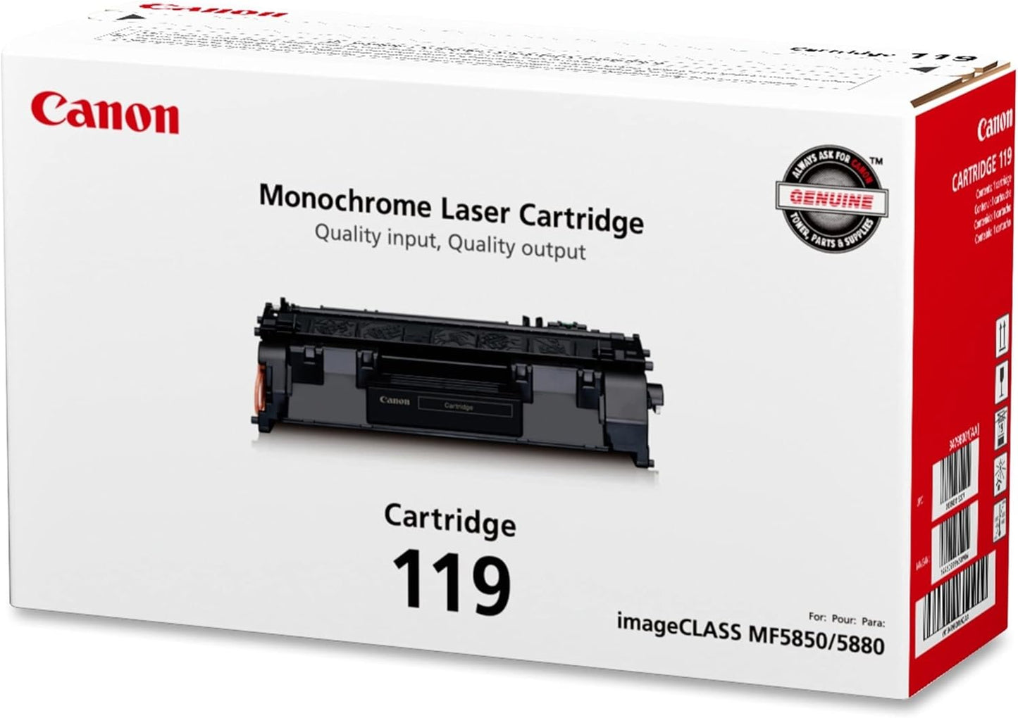 Canon 119 Black Toner Cartridge for imageCLASS Printers