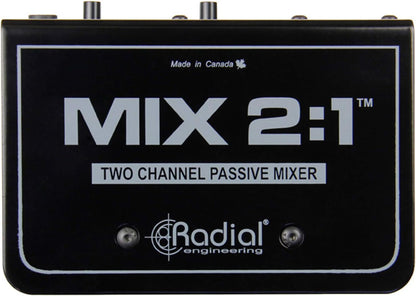Radial Engineering Mix 2:1 Passive Summing Mixer