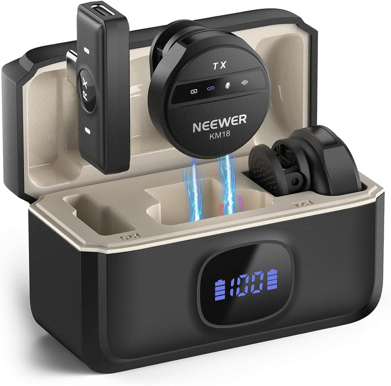 Neewer KM18 USB C Wireless Lavalier Microphone — main product image