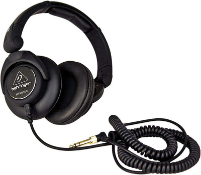 Behringer HPX6000 Professional DJ Headphones Black