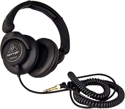 Behringer HPX6000 Professional DJ Headphones Black