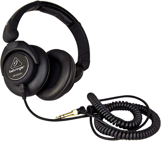 Behringer HPX6000 Professional DJ Headphones Black