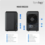 Synology DS223 DiskStation 2-Bay NAS