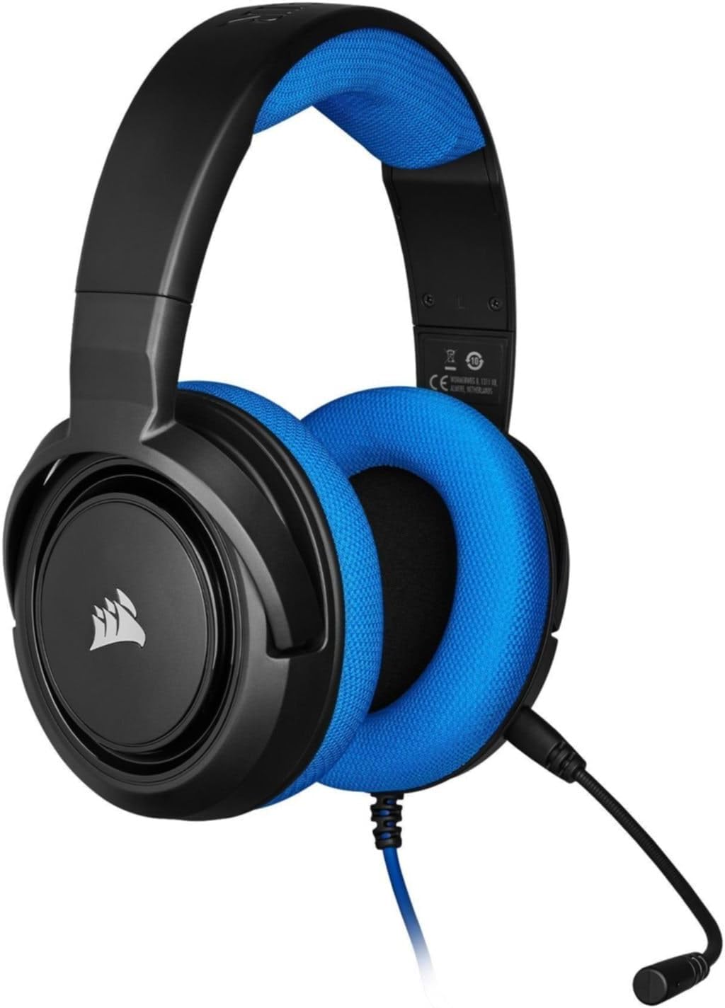 Corsair CA-9011196-EU HS35 Wired Stereo Gaming Headset - Blue