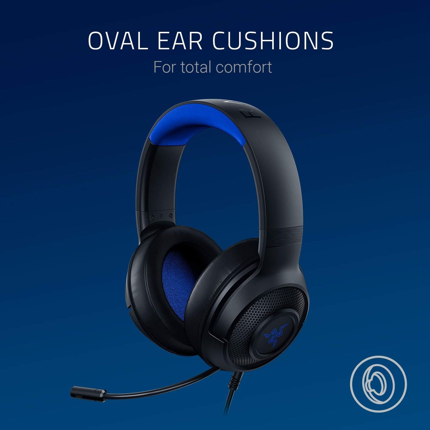 Razer RZ04-02890200-R3U1 Kraken X Ultralight Headset Renewed