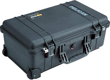 Pelican 1510 Black Carry-On Case with Foam Insert