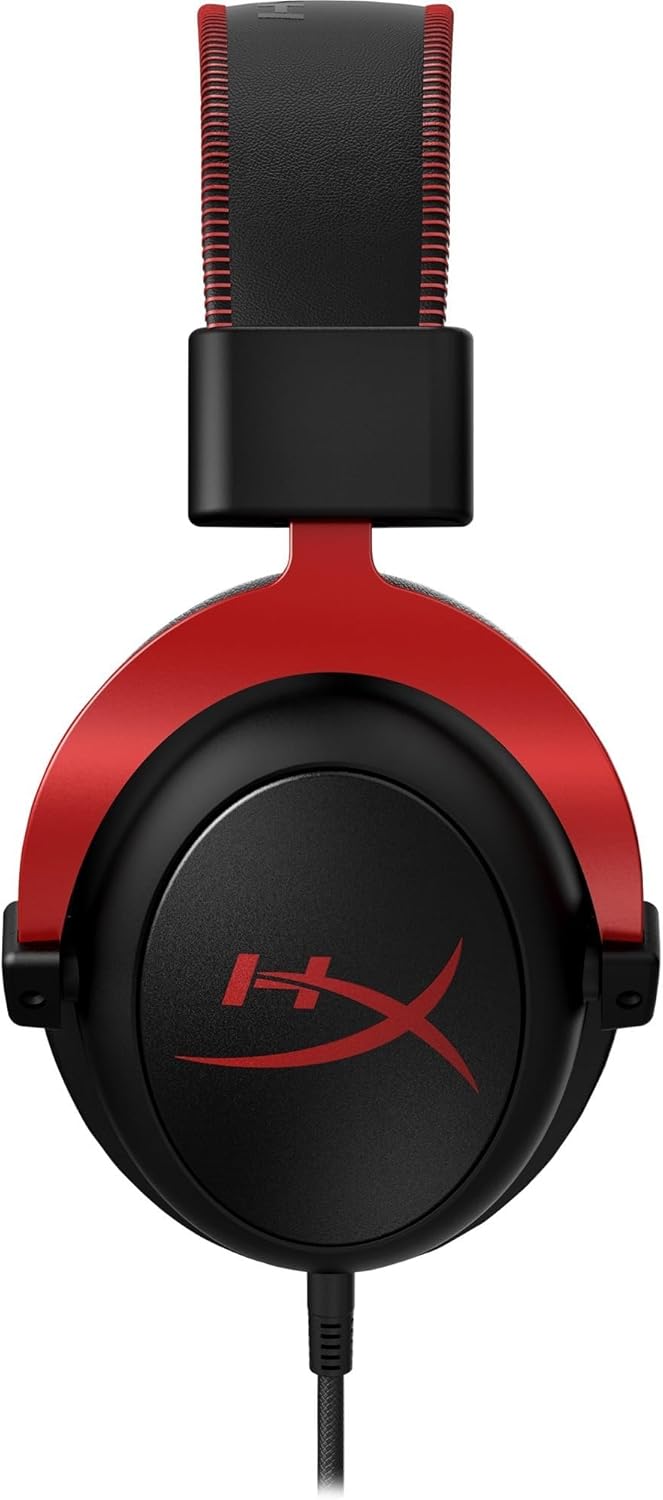 HyperX 4P5M1AA Cloud II Gaming Headset 7.1 Surround Sound Red