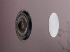 Monoprice 124435 Amber 6.5in Carbon Fiber Ceiling Speakers